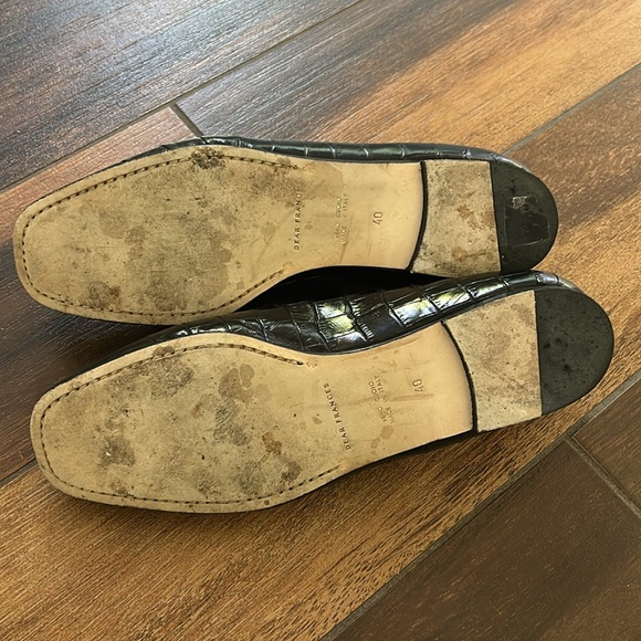 Dear Frances Black Croc Leather Cruise Loafer - Picture 11 of 11
